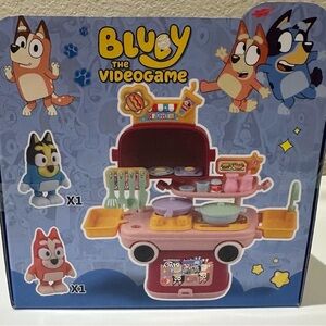 Nwt Bluey The video game Truck that transforms into a kitchen w/ accessories
